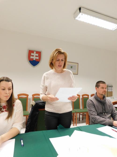 Ustanovujúce zasadnutie OZ v Čechynciach dňa 10.12.2018.december 12-e megalakuló önkormányzati testület ülése 