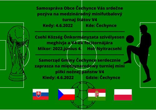 Vyhodnotenie 5.ročníka Futbalový turnaja štátov V4/ V4-ek öregfiú focitornájának a kiértékelése