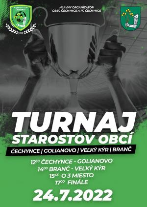 Pozvánka na futbalový turnaj - meghívó