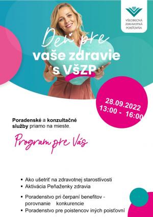 Oznam Všeobecnej zdravotnej poisťovne