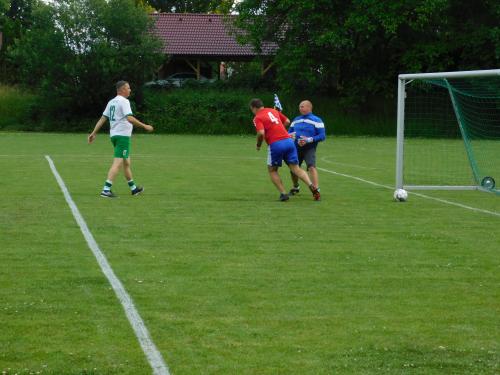 Futbalový turnaj štátov V4 v Oticiach (ČR)  - A V4 államainak focitornáján Oticében.