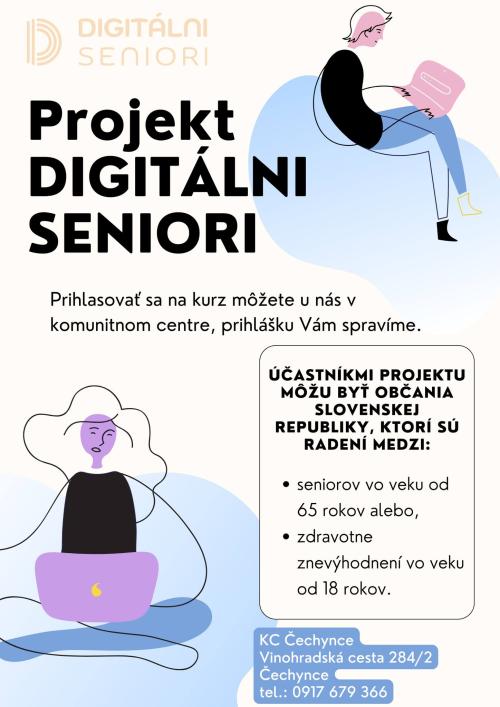 „Zlepšovanie digitálnych zručností seniorov a distribúcia Senior tabletov“ - SZÁMÍTÓGÉPES KÉPZÉS SZÉPKORÚAKNAK 