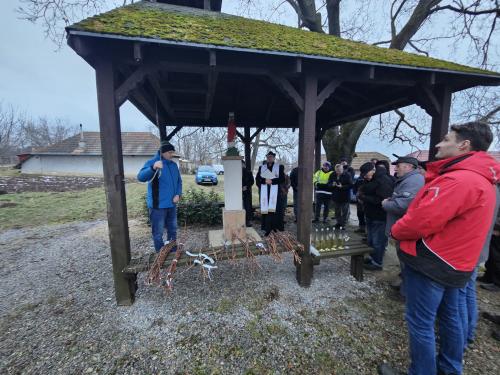 Požehnanie viníc - szőlővessző áldás